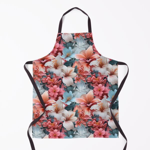 Item preview, Tropical Blossoms - Exotic Seamless Digital Pattern designed and sold by KaleidoKiosk.