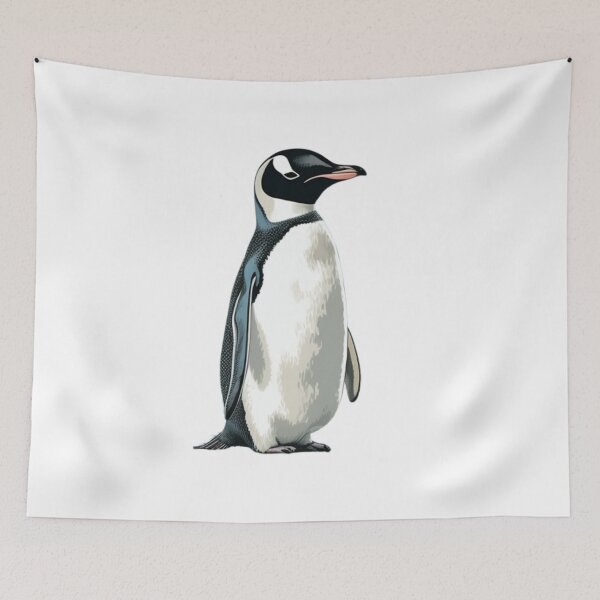 Item preview, Penguin White Background - Animal White Background Collection, Pet, Animal, Penguin designed and sold by puppynpaw.