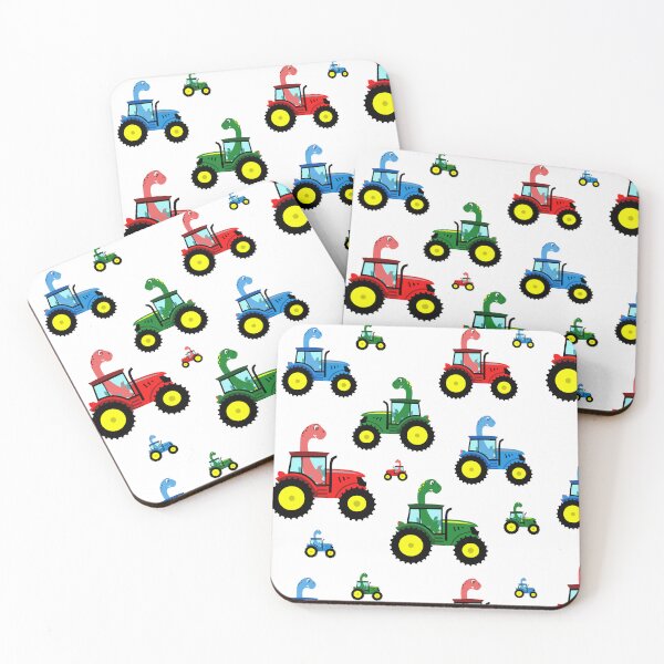 Item preview, My dino and tractor drawing designed and sold by Blondiabshop.