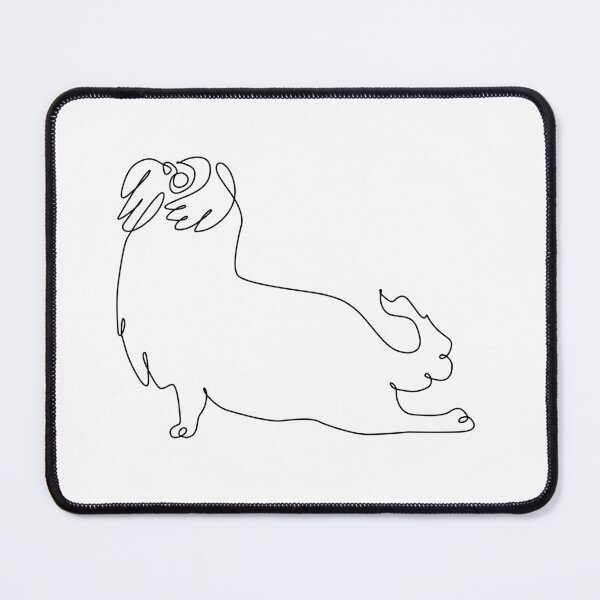 Item preview, One Line Shih Tzu Upward Facing Dog designed and sold by Huebucket.