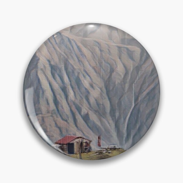 Aperçu de l'œuvre Great Mountain et une peinture de maison créée et vendue par JapKo.