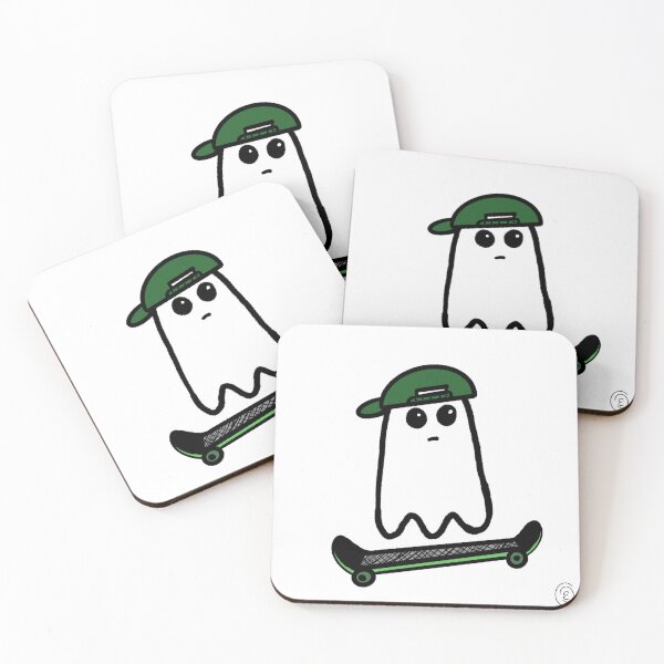 Item preview, Skateboard Ghost designed and sold by Charlie-Curio.