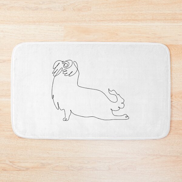 Item preview, One Line Shih Tzu Upward Facing Dog designed and sold by Huebucket.
