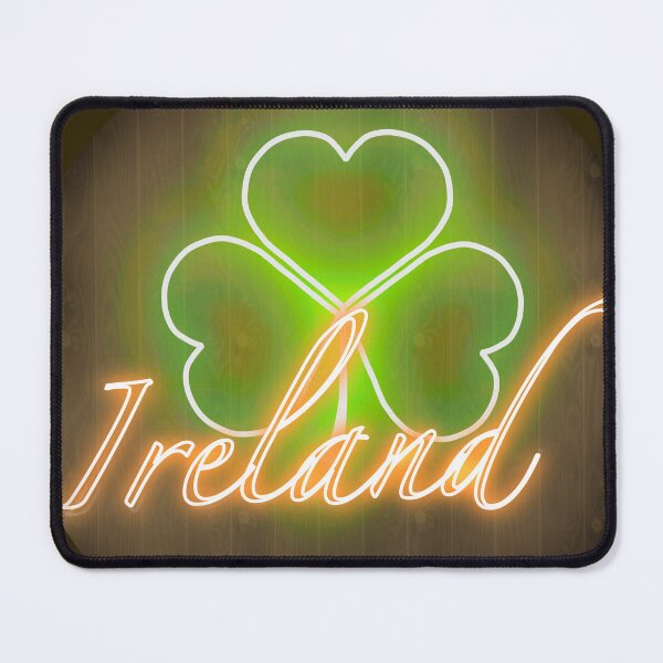 Item preview, Ireland - Irish Pub Ireland Shamrock Shamrock Neon designed and sold by shamrock-illus.