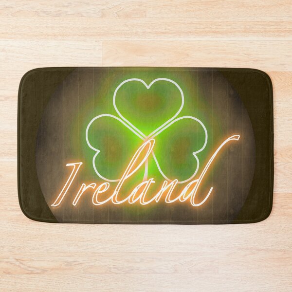 Item preview, Ireland - Irish Pub Ireland Shamrock Shamrock Neon designed and sold by shamrock-illus.