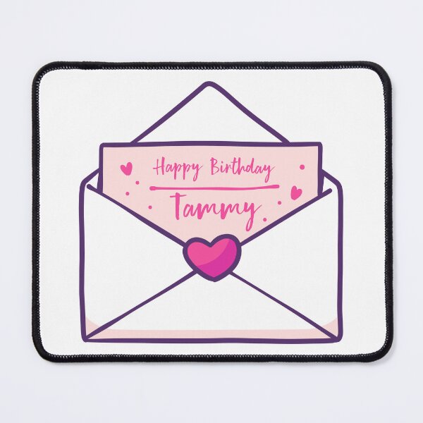 Item preview, Happy Birthday Tammy Name - Love Letter designed and sold by OKINTA.
