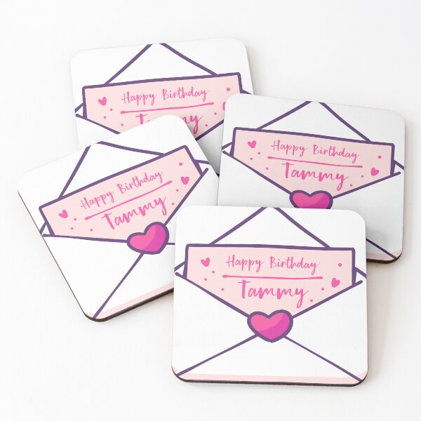 Item preview, Happy Birthday Tammy Name - Love Letter designed and sold by  OKINTA.