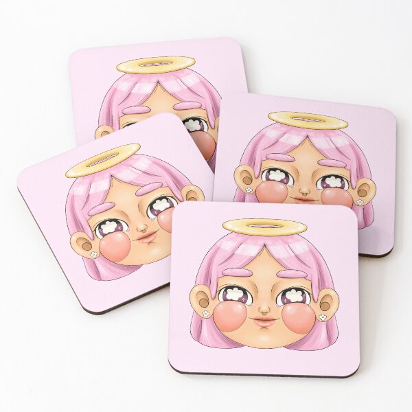 Item preview, Great pink angel of cute designed and sold by Unty Art.