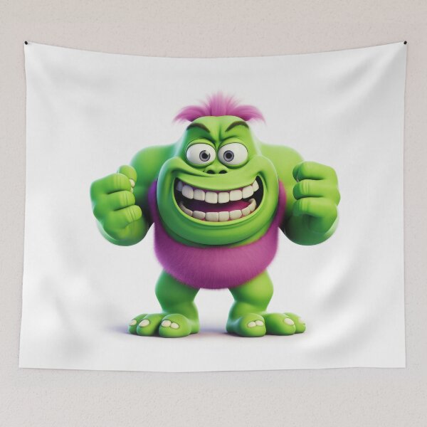 Item preview, Cute Monster - Green #3 designed and sold by TLCPhotoArt.