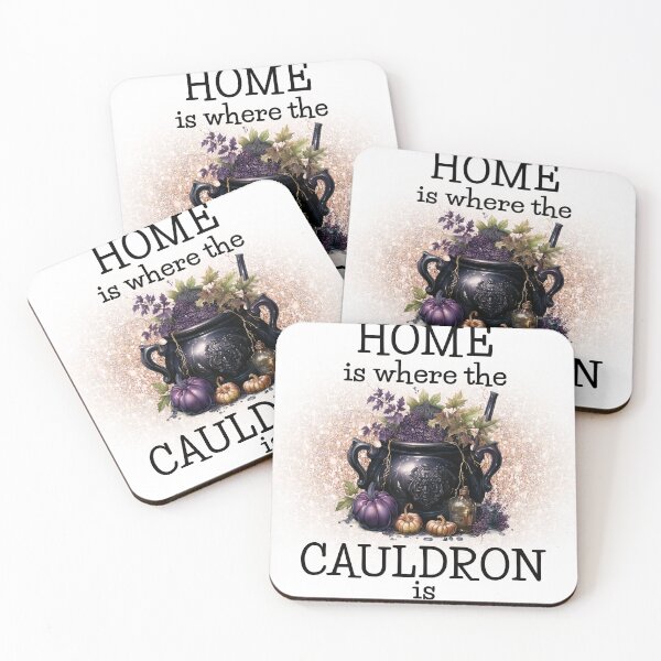 Item preview, Home is Where the Cauldron is designed and sold by The Cottage Cauldron.