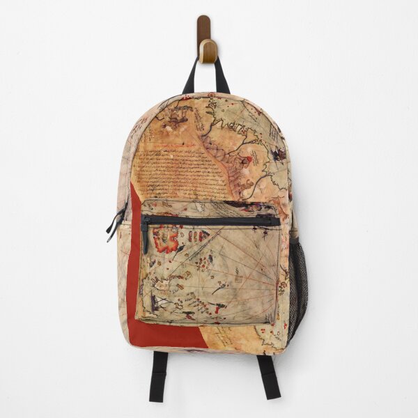 Item preview, Piri Reis world map (illustration) designed and sold by SolidEarthArt.