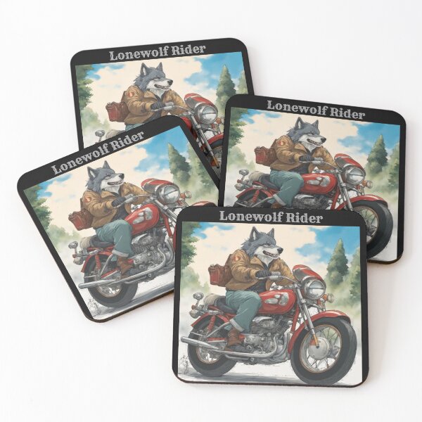 Item preview, The Lonewolf Rider designed and sold by By Nayla.