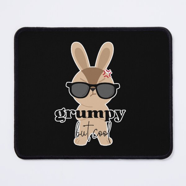 Item preview, Grumpy but Cool | Cute Bunny with Sunglasses designed and sold by Kimochi-Shop.