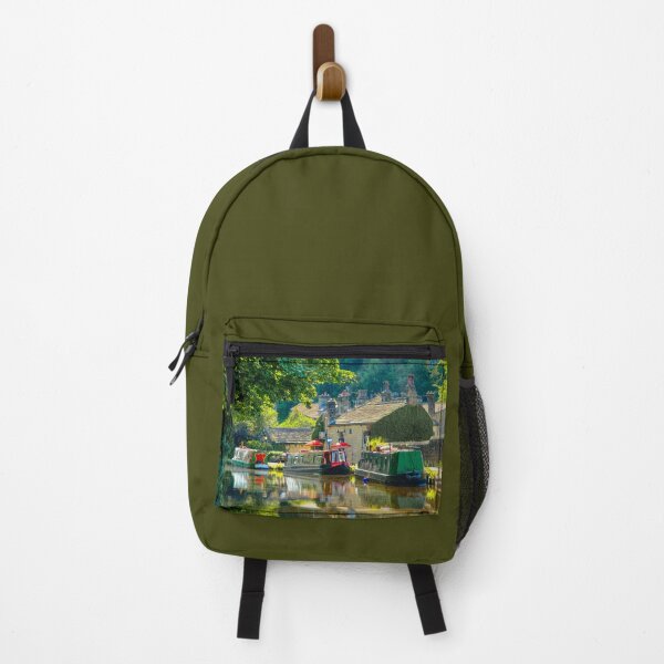 Item preview, Summer Evening Rochdale Canal Hebden Bridge designed and sold by Alisonchambers2.