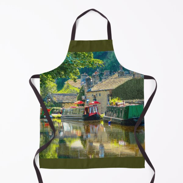 Item preview, Summer Evening Rochdale Canal Hebden Bridge designed and sold by Alisonchambers2.