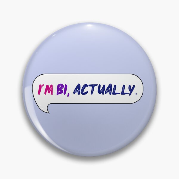 Item preview, "I'm Bi, Actually" - Nick Nelson (Heartstopper) designed and sold by Sophprano.