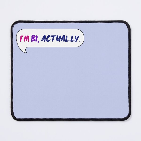 Item preview, "I'm Bi, Actually" - Nick Nelson (Heartstopper) designed and sold by Sophprano.