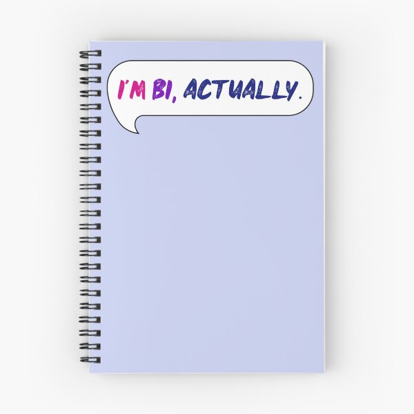 Item preview, "I'm Bi, Actually" - Nick Nelson (Heartstopper) designed and sold by Sophprano.