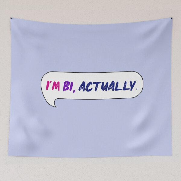 Item preview, "I'm Bi, Actually" - Nick Nelson (Heartstopper) designed and sold by Sophprano.