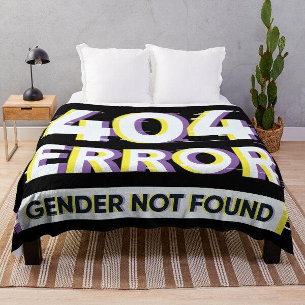 Item preview, 404 Gender not found designed and sold by lazarusheart.