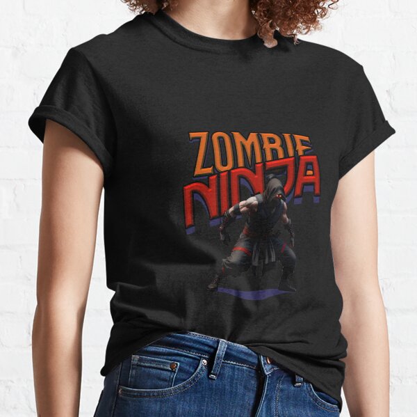 Zombie Ninja Classic T-Shirt