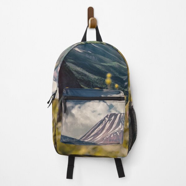 Item preview, Great Mountain and yellow flowers painting designed and sold by JapKo.