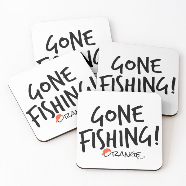 Item preview, Gone Fishing ORANGE BY GRV designed and sold by OrangeWarehouse.
