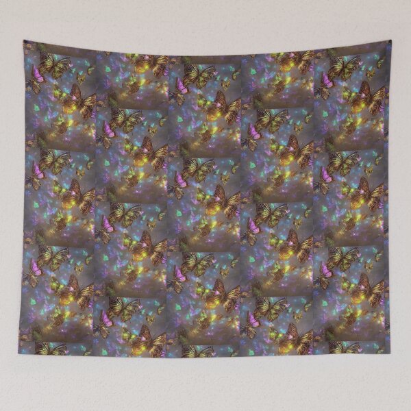 Item preview, Holographic Butterflies Print Patterns Collection designed and sold by GladysNorwood.