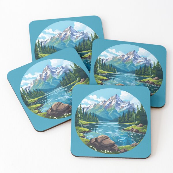 Item preview, Glacier Lake Reflections designed and sold by CJS-Art.