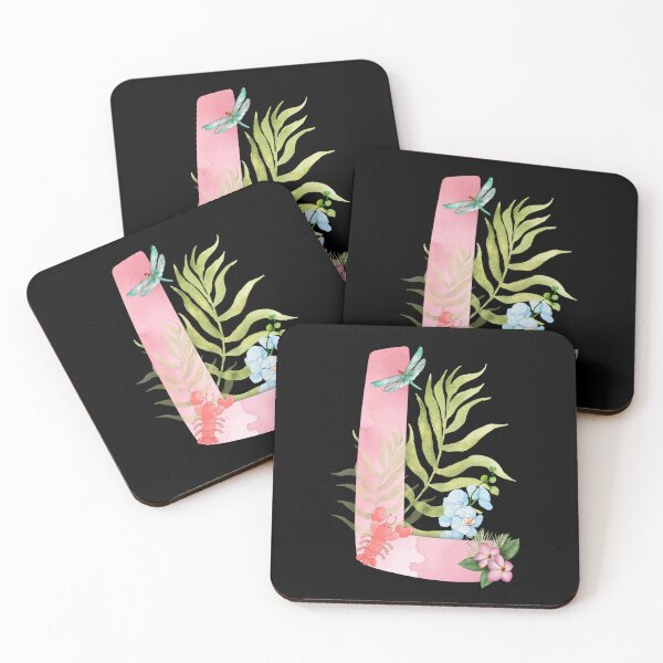 Item preview, Alphabet Letter L in Watercolors!  'L'earn with Joy! 'L'et the Lobster Guide You! designed and sold by Sun Sand & Sea Art.