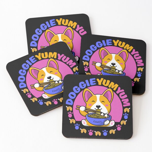 Item preview, Kawaii Doggie YumYum T-Shirt designed and sold by Graphitti Squad.