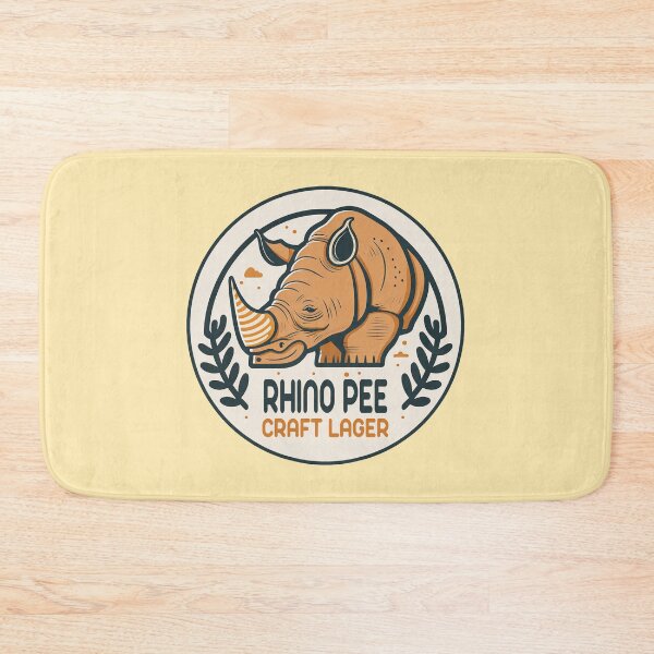 Item preview, Rhino Pee - Craft Lager designed and sold by Totalthrive.