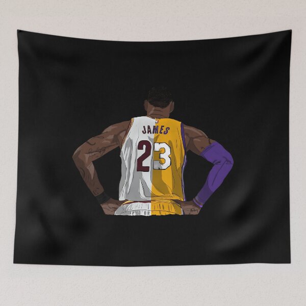 Item preview, LeBron James Cavs vs Lakers   	 designed and sold by borkanrohmadm.