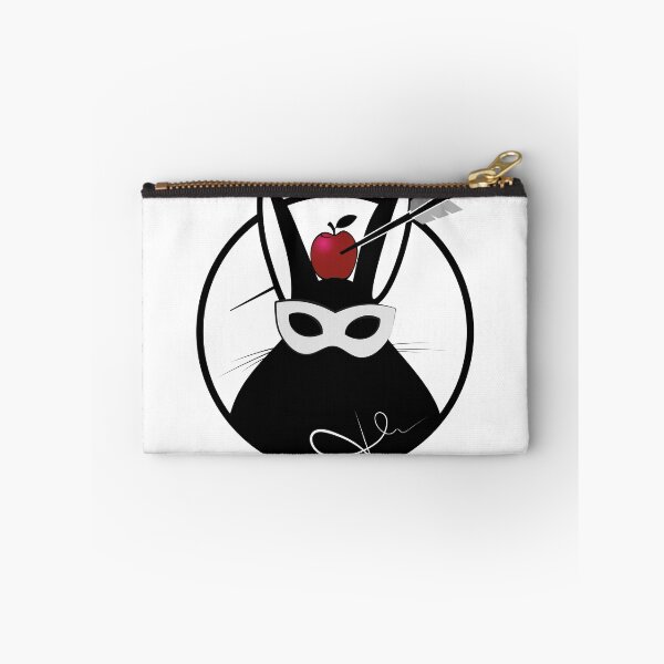 Item preview, Bunny with apple and arrow patch designed and sold by Kisho.