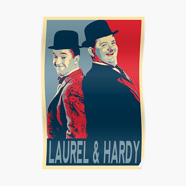 LAUREL AND HARDY, HOPE POSTER Poster