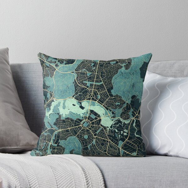 Item preview, Canberra City Map of Australia - Summer designed and sold by deMAP.