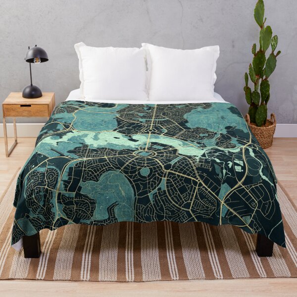 Item preview, Canberra City Map of Australia - Summer designed and sold by deMAP.