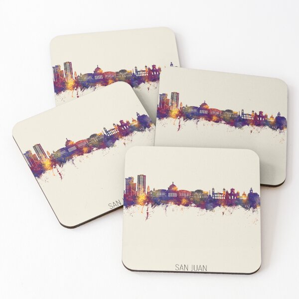 Item preview, San Juan Puerto Rico Skyline designed and sold by ArtPrints.