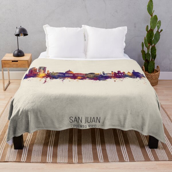 Item preview, San Juan Puerto Rico Skyline designed and sold by ArtPrints.