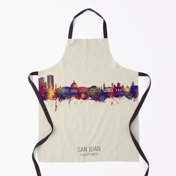 Item preview, San Juan Puerto Rico Skyline designed and sold by ArtPrints.