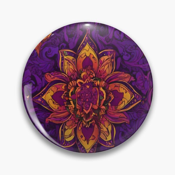 Item preview, Retro Abstract Multi Color floral Pattern designed and sold by Md Rashid  Hasan.