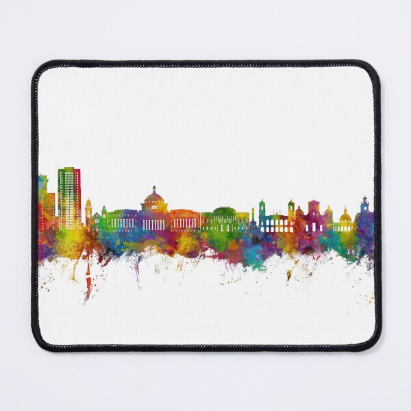 Item preview, San Juan Puerto Rico Skyline designed and sold by ArtPrints.