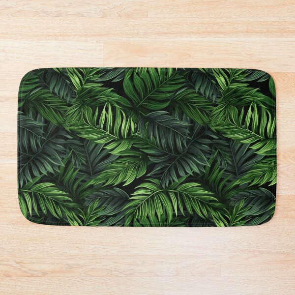 Item preview, Lush Green Tropical Leaves | Seamless Paradise Pattern designed and sold by PatternVogue.