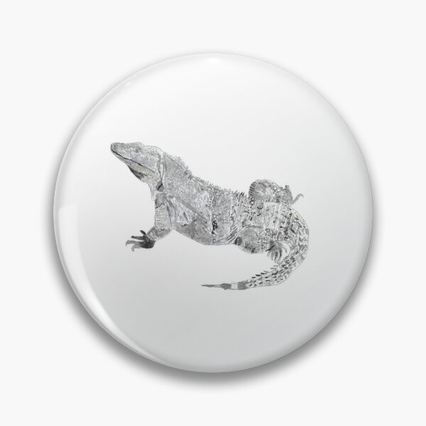 Item preview, Black spiny-tailed iguana designed and sold by chrisnature.