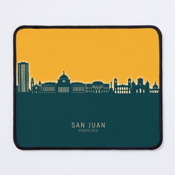 Item preview, San Juan Puerto Rico Skyline designed and sold by ArtPrints.