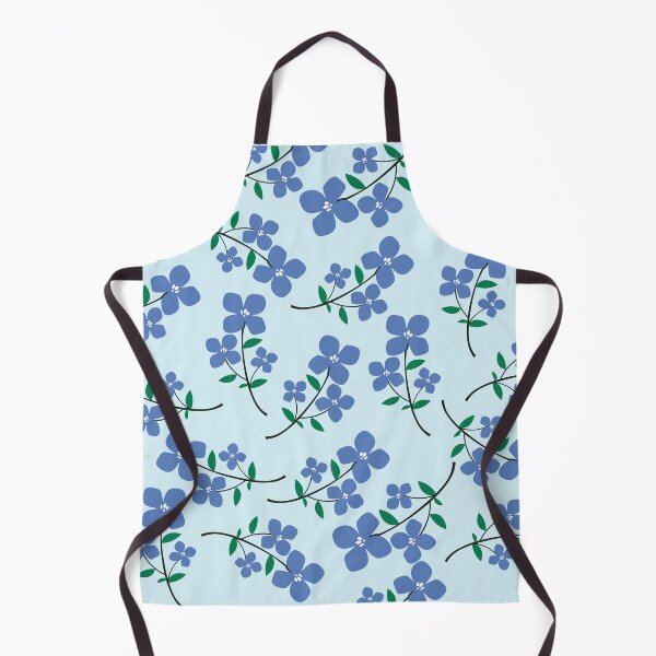 Item preview, Blue tiny flowers designed and sold by Chirayu1111.