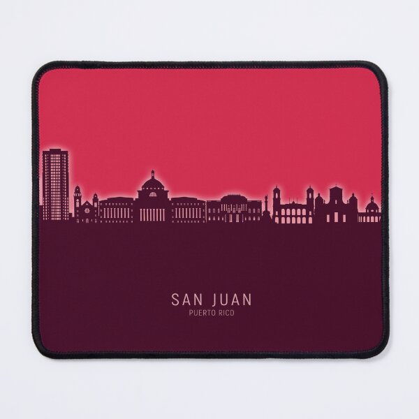 Item preview, San Juan Puerto Rico Skyline designed and sold by ArtPrints.