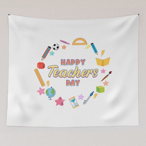 Item preview, Happy Teacher's Day teacher gifts teacher quotes teacher appreciation gifts designed and sold by DreamStore360.