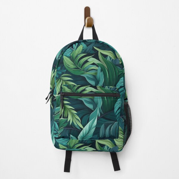Item preview, Green Tropical Leaves Seamless Pattern designed and sold by PatternVogue.