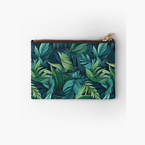 Item preview, Green Tropical Leaves Seamless Pattern designed and sold by PatternVogue.